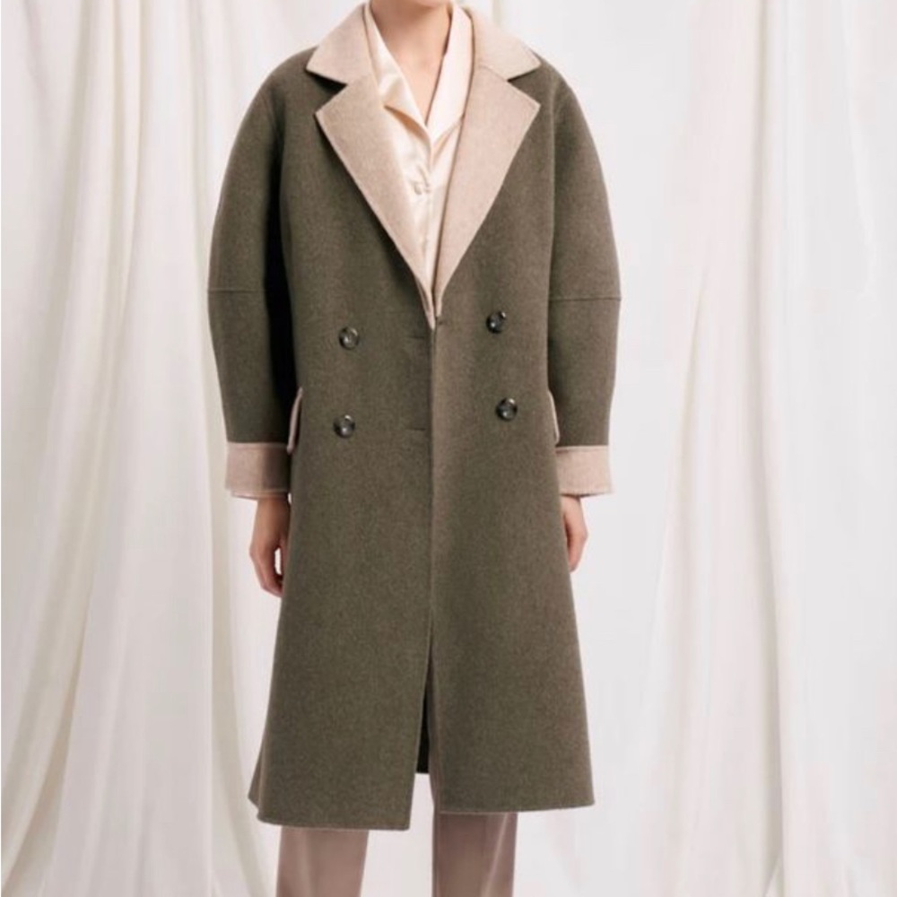 PETITE STUDIO Leslie Wool Coat (XS)